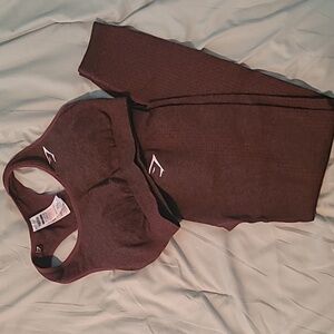 Gymshark sports bra and leggings set